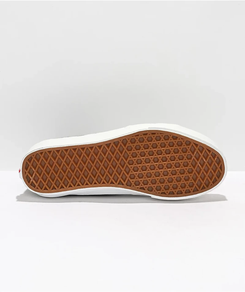 Vans Sk8-Hi Tapered Black & White Canvas Skate Shoes