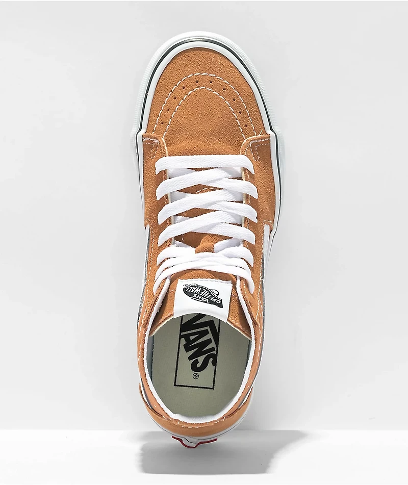 Vans Sk8-Hi Tapered Meerkat Orange Skate Shoes