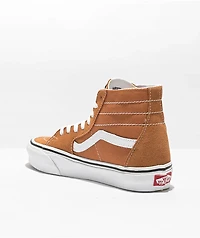 Vans Sk8-Hi Tapered Meerkat Orange Skate Shoes