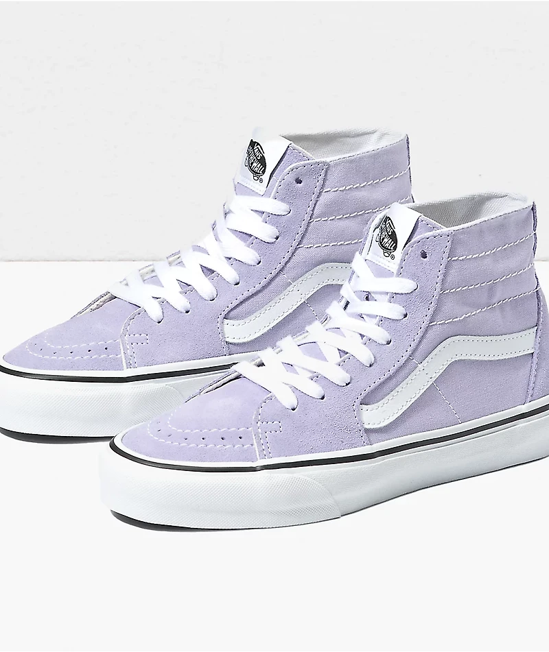 Vans Sk8-Hi Tapered Purple Skate Shoes