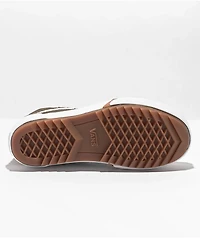 Vans Sk8-Hi Tapered Stackform Olive Platform Shoes
