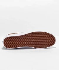 Vans Sk8-Hi Tobacco Brown Pig Suede Skate Shoes