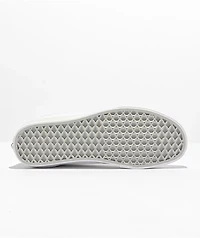 Vans Sk8-Hi True White Canvas Skate Shoes