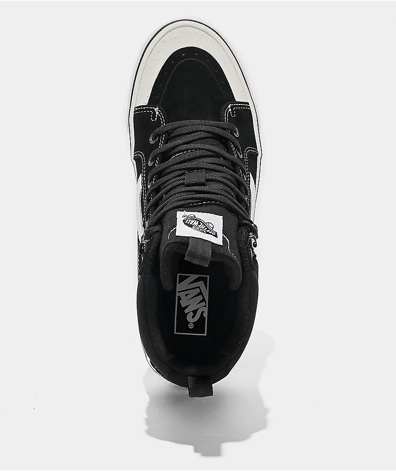 Vans Sk8 Hi Waterproof MTE Black & White Shoes