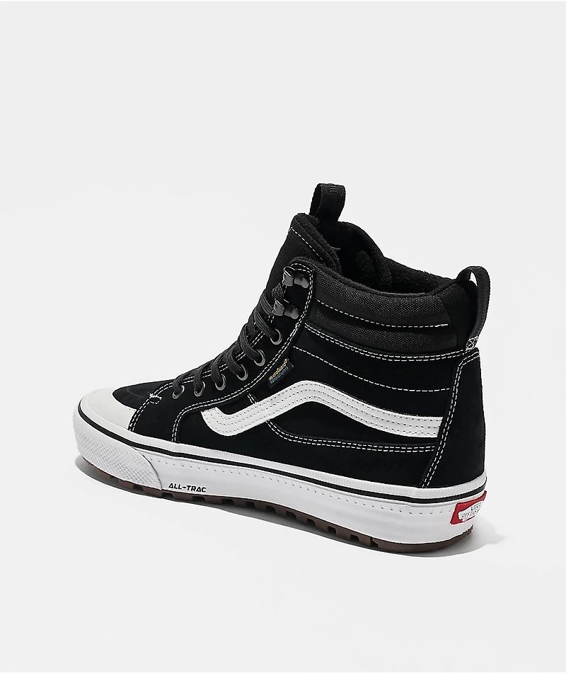 Vans Sk8 Hi Waterproof MTE Black & White Shoes