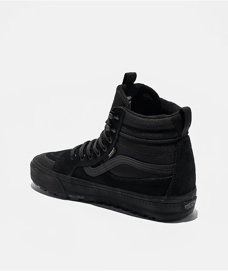 Vans Sk8 Hi Waterproof MTE Black Shoes