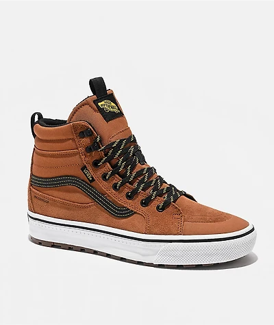 Vans Sk8 Hi Waterproof MTE Glazed Ginger & Black Shoes