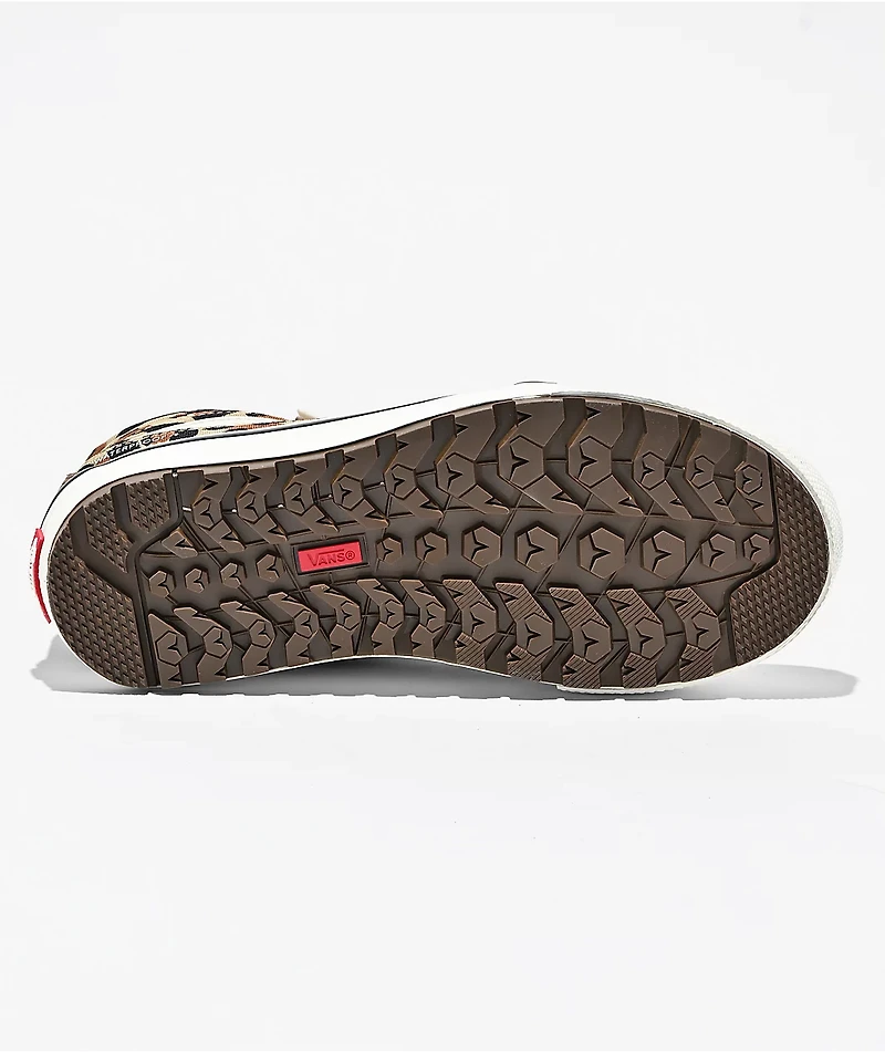 Vans Sk8 Hi Waterproof MTE Leopard Brown Shoes