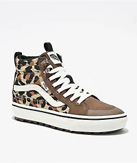 Vans Sk8 Hi Waterproof MTE Leopard Brown Shoes
