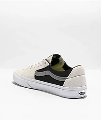 Vans Sk8-Low 2-Tone White & Black Skate Shoes