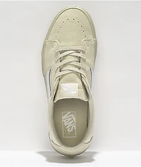 Vans Sk8-Low Contrast Bone & White Skate Shoes