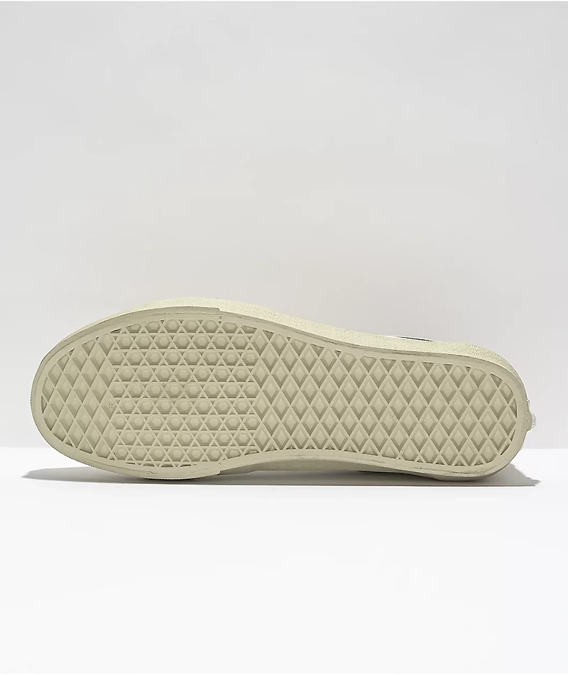 Vans Sk8-Low Contrast Bone & White Skate Shoes