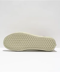 Vans Sk8-Low Contrast Bone & White Skate Shoes