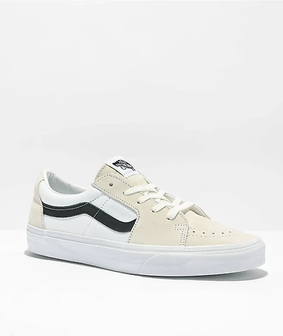 Vans Sk8-Low Contrast White & Black Skate Shoes