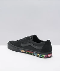 Vans Sk8-Low Disrupt Black Skate Shoes