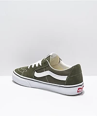 Vans Sk8-Low Grape Leaf & White Skate Shoes