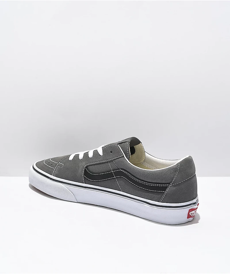 Vans Sk8-Low Utility Pewter & Black Skate Shoes