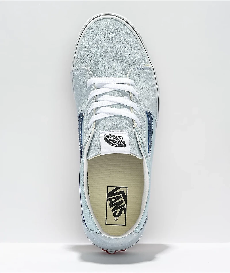 Vans Sk8-Low Utility Pop Blue & Navy Skate Shoes