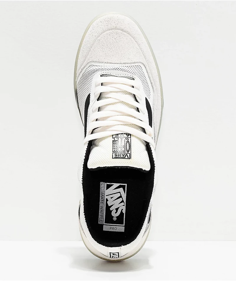 Vans Skate AVE Pro Blanc De White & Black Shoes