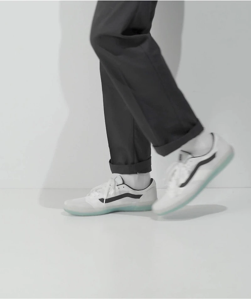 Vans Skate AVE Pro Blanc De White & Black Shoes