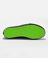 Vans Skate Authentic Black & Green Skate Shoes