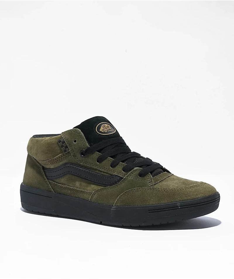 Vans Skate Beatrice Domond Zahba Mid Dark Olive Shoes