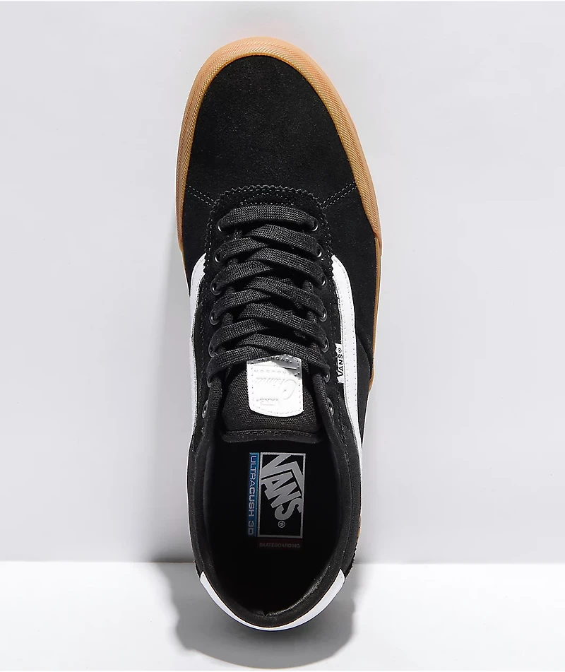 Vans Skate Chima Black & Gum Shoes
