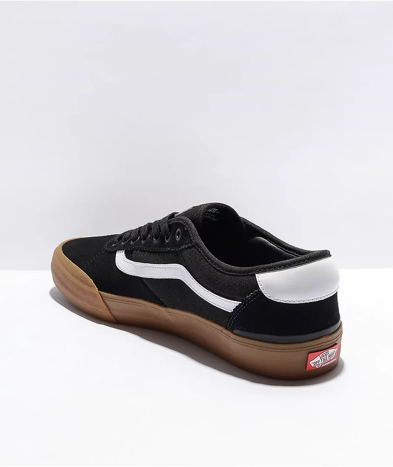 Vans Skate Chima Black & Gum Shoes