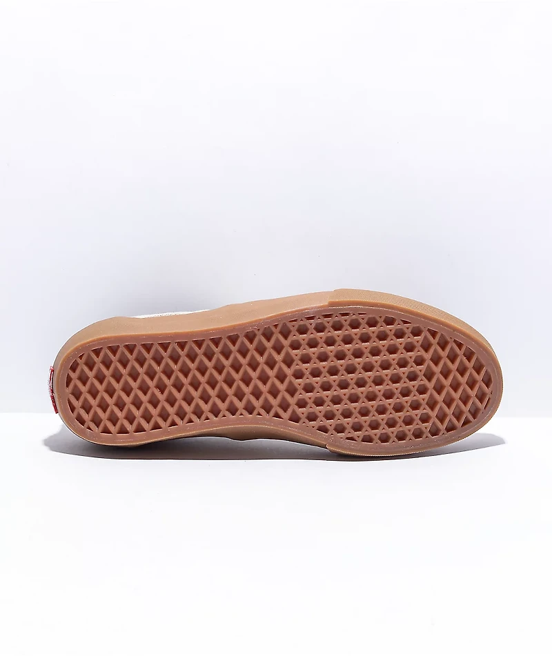 Vans Skate Chima Oatmeal & Gum Shoes