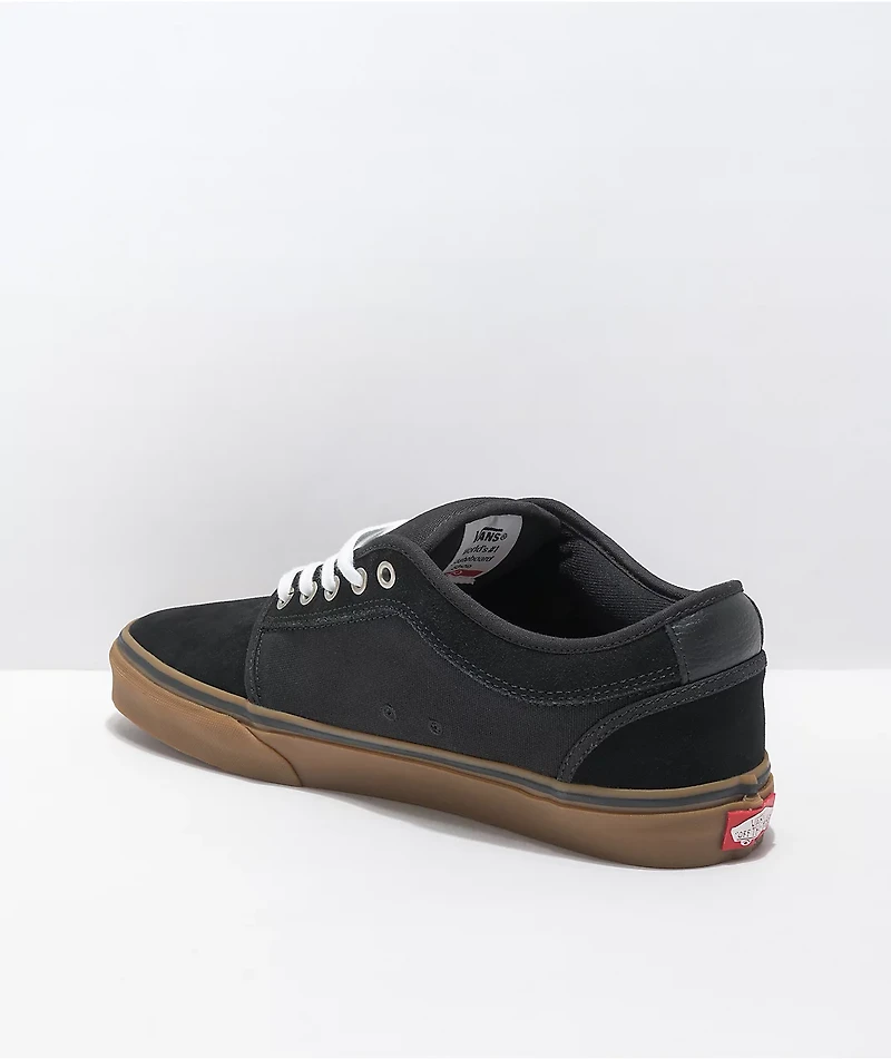 Vans Skate Chukka Low Black & Gum Shoes