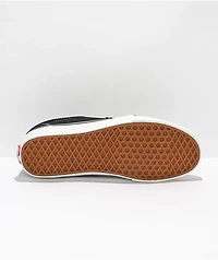 Vans Skate Chukka Low Black & White Suede Shoes