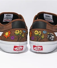 Vans Skate Chukka Low Twisted Positivity Brown Tie Dye Shoes