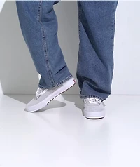 Vans Skate Crockett Grey & White Shoes