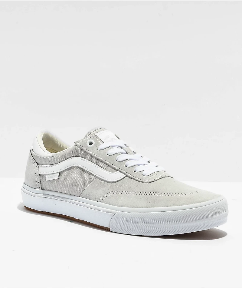Vans Skate Crockett Grey & White Shoes