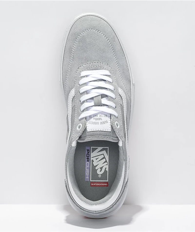 Vans Skate Crockett High Rise Grey Shoes