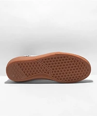 Vans Skate Crockett White & Gum Shoes