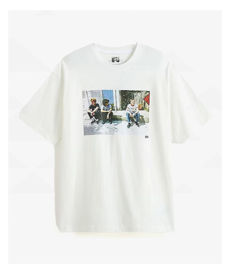 Vans Skate Curb Atiba White T-Shirt