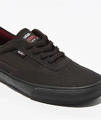 Vans Skate Curren Caples Dark Brown Skate Shoes