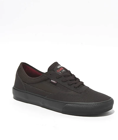 Vans Skate Curren Caples Dark Brown Skate Shoes