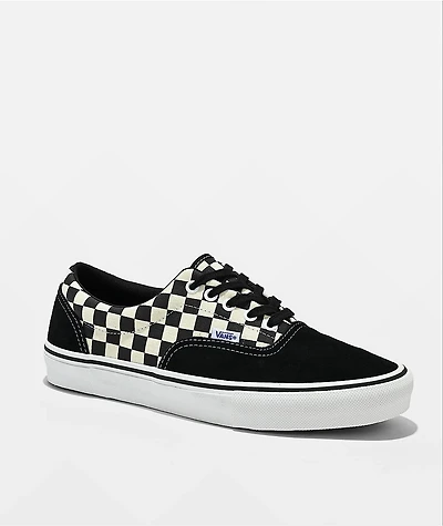 Vans Skate Era Checkerboard & Black Shoes