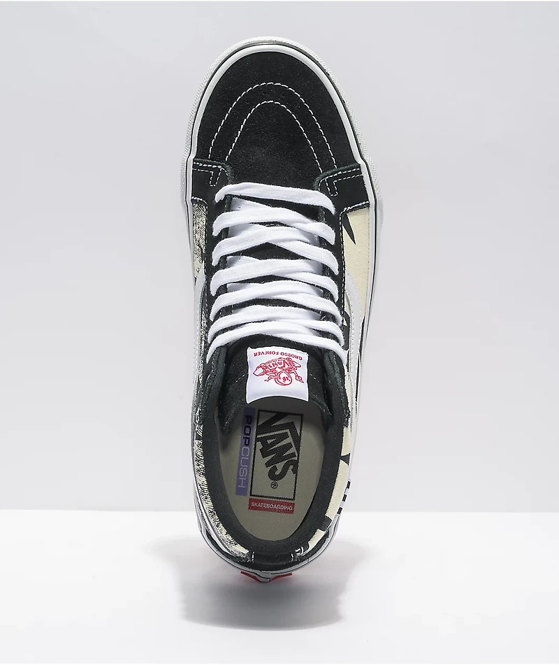 Vans Skate Grosso Sk8-Hi Palms Black Shoes