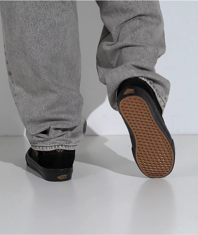 Vans Skate Half Cab Black & Brown Shoes