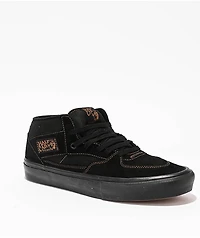 Vans Skate Half Cab Black & Brown Skate Shoes