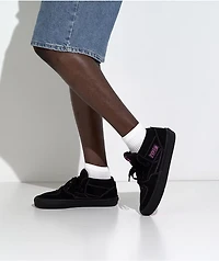 Vans Skate Half Cab Black & Magenta Skate Shoes