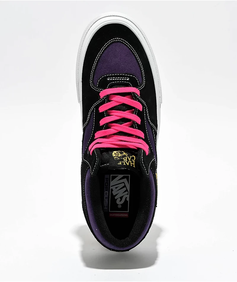 Vans Skate Half Cab Black & Purple Shoes