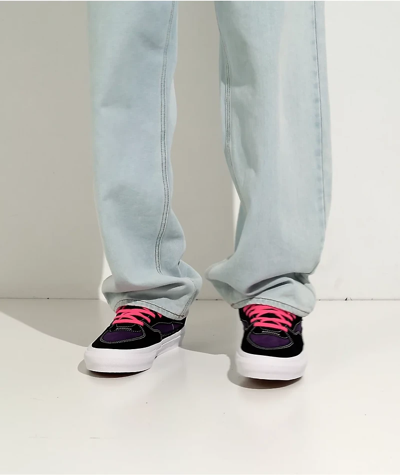 Vans Skate Half Cab Black & Purple Shoes