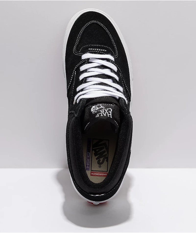 Vans Skate Half Cab Black & White Shoes