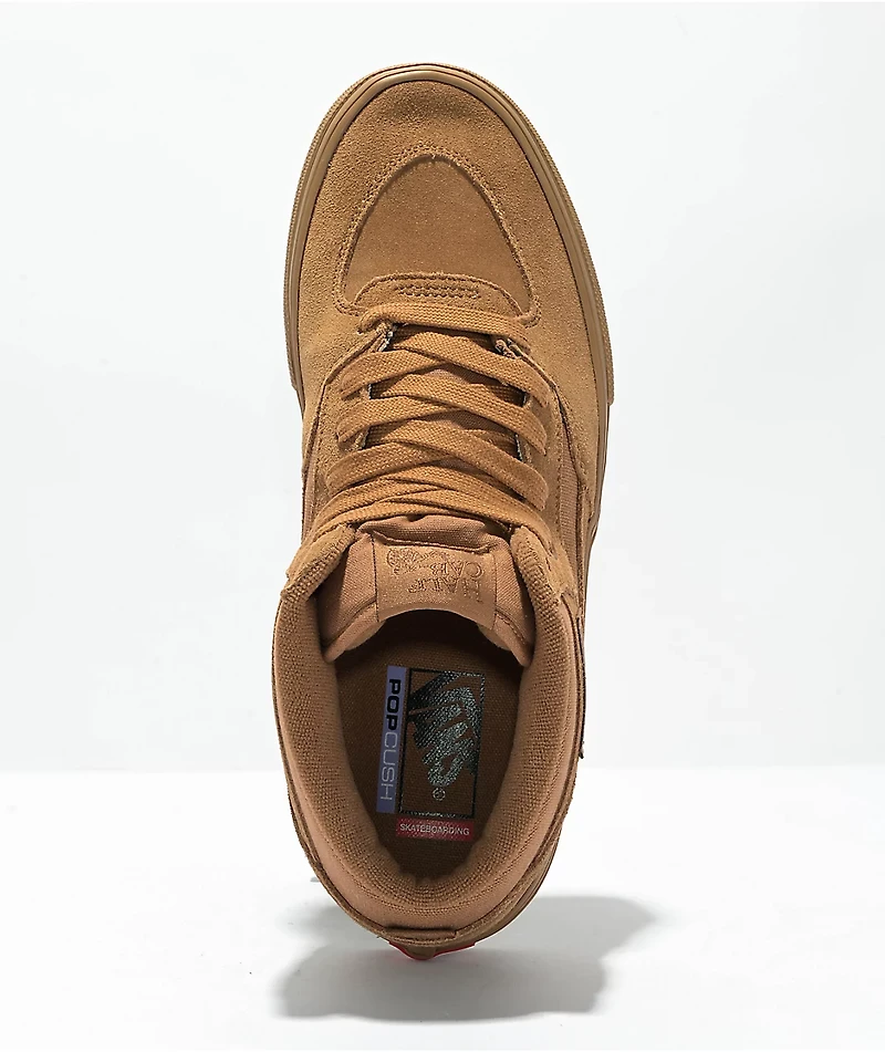 Vans Skate Half Cab Brown & Gum Shoes