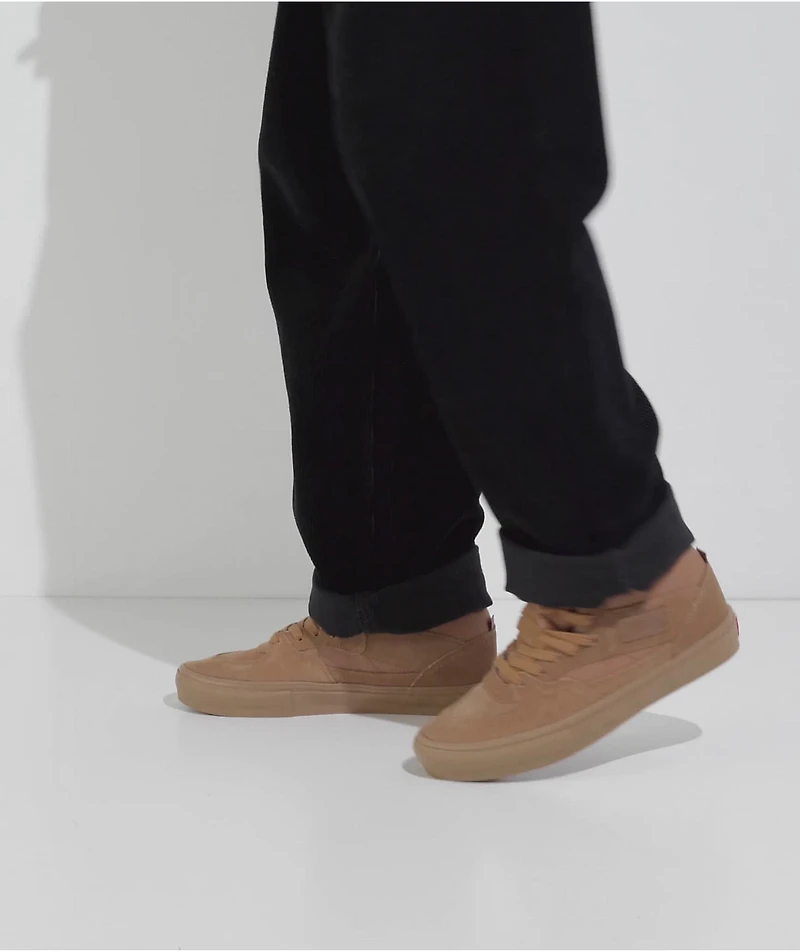 Vans Skate Half Cab Brown & Gum Shoes