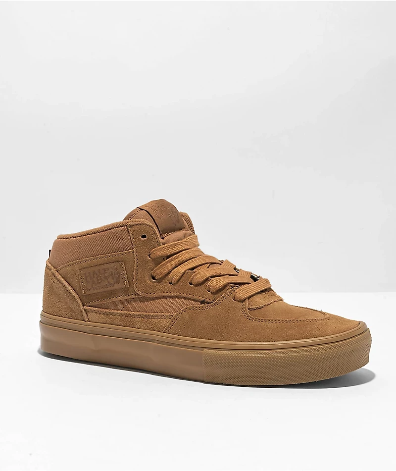Vans Skate Half Cab Brown & Gum Shoes